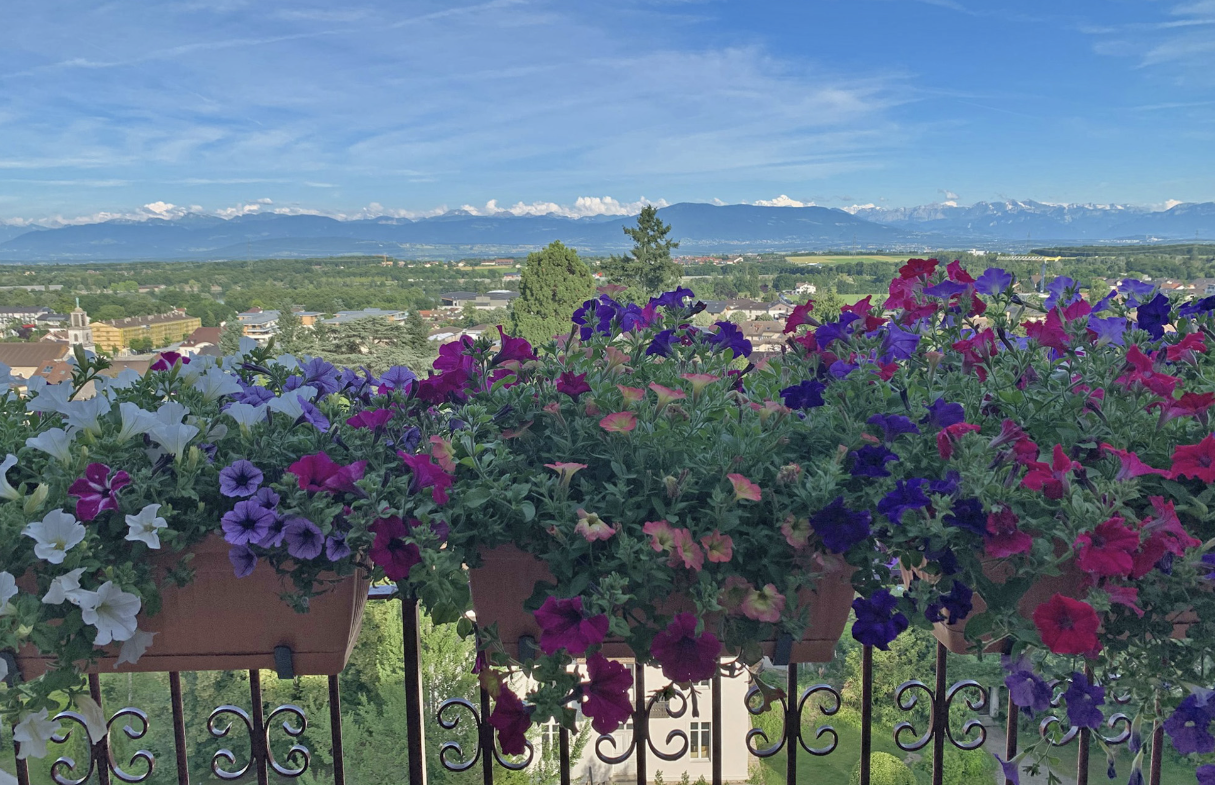Magnifique duplex avec terrasse et vue sur les Alpes